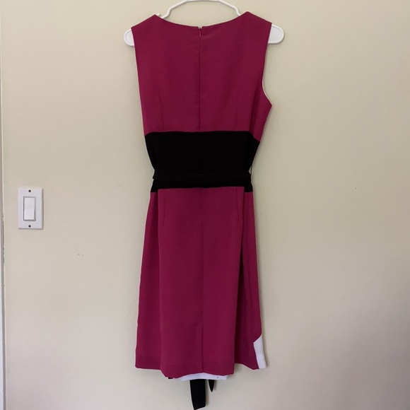 Worthington Color Block Sleeveless Sheath Style Dress - Picture 2 of 3